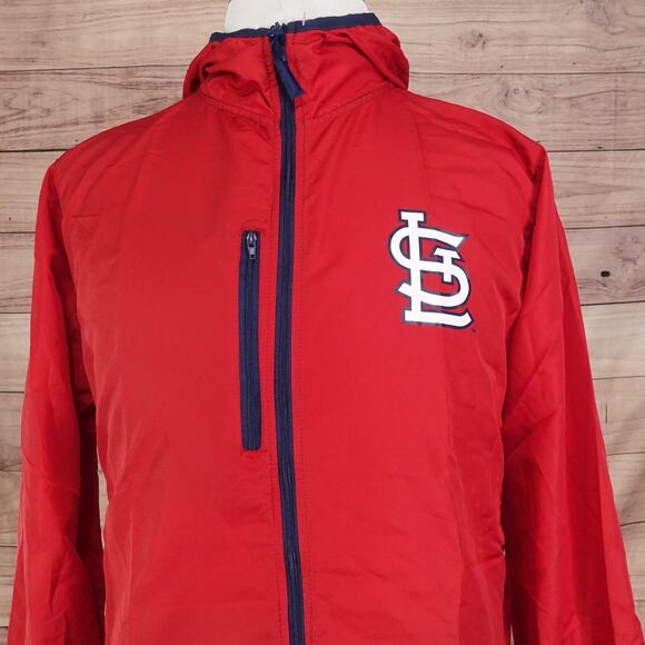 ST LOUIS CARDINALS SGA STADIUM GIVEAWAY LIGHTWEIGHT WINDBREAKER XL OLD DOMINION - Picture 1 of 8